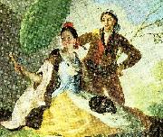 the parasol Francisco de Goya
